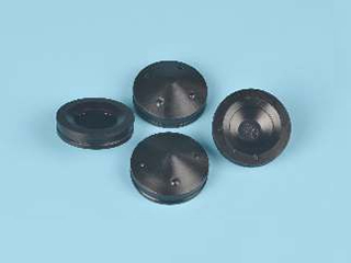 Conical top rubber gasket